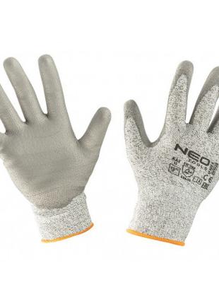 Защитные перчатки Neo Tools с полиуретановым покрытием, против...