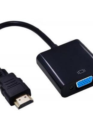 Переходник HDMI M to VGA F (без дополнительных кабелей) ST-Lab...
