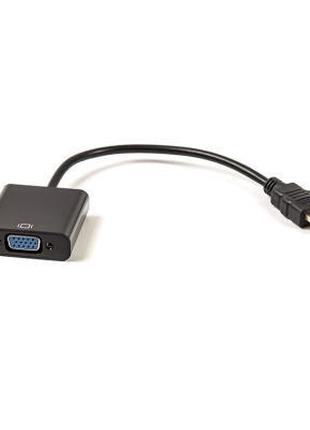Переходник HDMI to VGA 0.15m PowerPlant (CA910885)