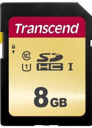 Карта памяти Transcend 8GB SDHC class 10 (TS8GSDC300S)