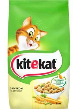 Сухой корм для кошек Kitekat Курица с овощами 1.8 кг (59009511...