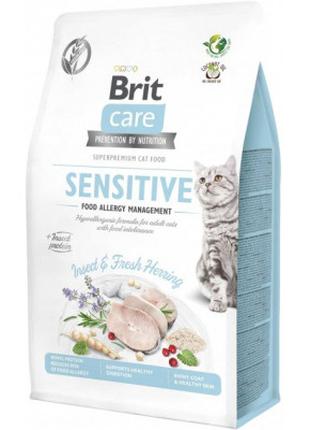 Сухой корм для кошек Brit Care Cat GF Insect 400 г (8595602554...