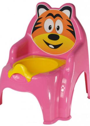 Горшок Active Baby Тигрик розовый (01-13317/016)