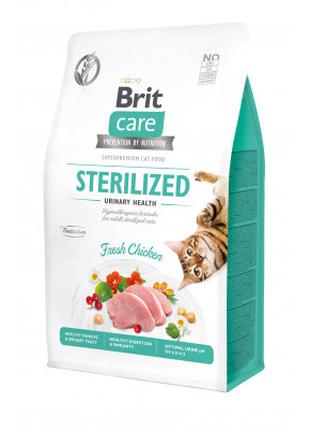 Сухой корм для кошек Brit Care Cat GF Sterilized Urinary Healt...