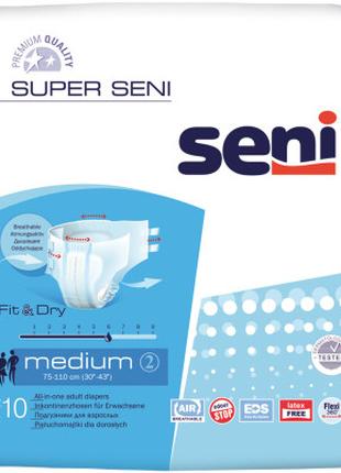 Подгузники для взрослых Seni Super Medium 10 шт (5900516691189)