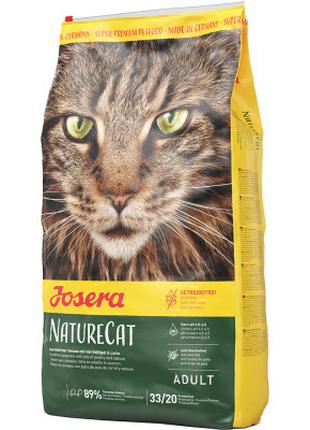 Сухой корм для кошек Josera NatureCat 400 г (4032254749325)