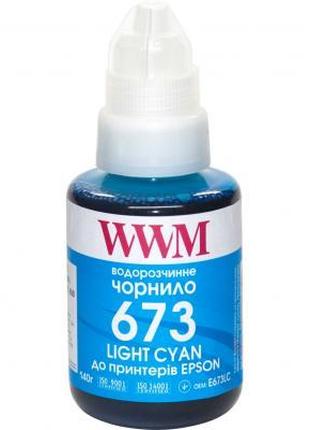 Чернила WWM Epson L800 140г Cyan (E673C)
