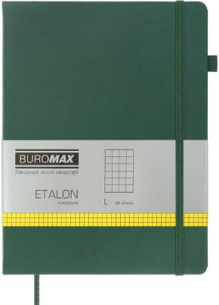 Книга записная Buromax Etalon 190x250 мм 96 листов в клетку об...