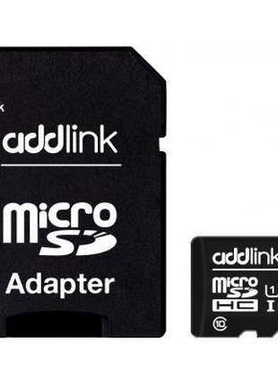 Карта памяти AddLink 32GB microSDHC class 10 UHS-I U1 (ad32GBM...
