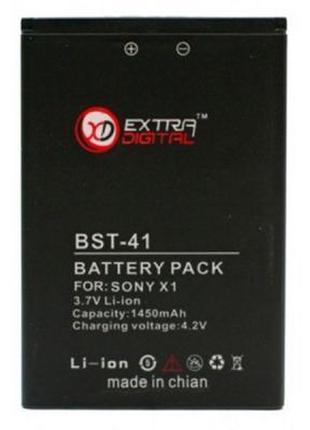 Аккумуляторная батарея Extradigital Sony Ericsson BST-41 (1450...