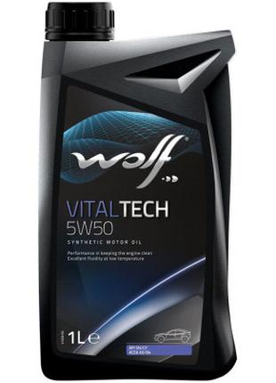 Моторное масло Wolf VITALTECH 5W50 1л (8314629)