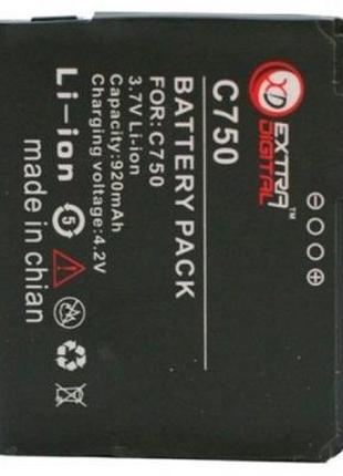 Аккумуляторная батарея Extradigital HTC Phoebus (920 mAh) (DV0...