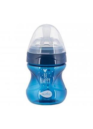 Бутылочка для кормления Nuvita Mimic Cool 150 мл темно-синяя (...