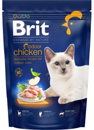 Сухой корм для кошек Brit Premium by Nature Cat Indoor 800 г (...