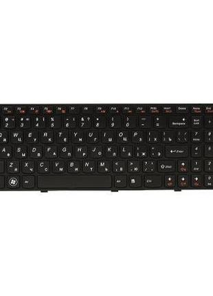 Клавиатура ноутбука PowerPlant Lenovo G570, G575 черный, черны...