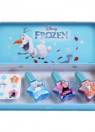 Детская косметика Markwins Frozen: Набор лаков для ногтей Adve...