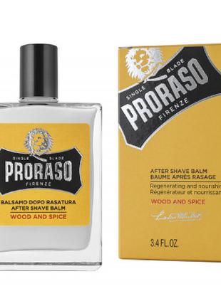 Бальзам после бритья Proraso Wood & Spice 100 мл (8004395007806)