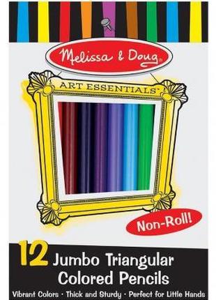 Карандаши цветные Melissa&Doug; Цветные карандаши 12 цветов (M...