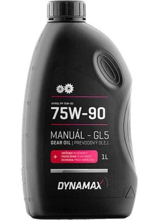 Трансмиссионное масло DYNAMAX HYPOL PP 75W90 GL-5 1л (501623)