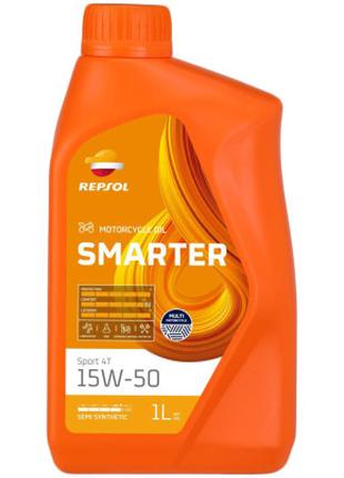 Моторное масло REPSOL SMARTER SPORT 4T 15W-50 1л (RPP2065RHC)