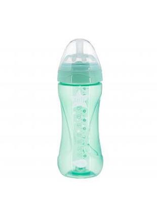 Бутылочка для кормления Nuvita Mimic Cool 330 мл зеленая (NV60...