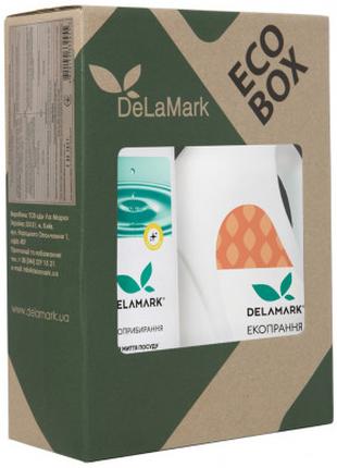 Набор бытовой химии DeLaMark "Забота" Жидкое стиральное средст...