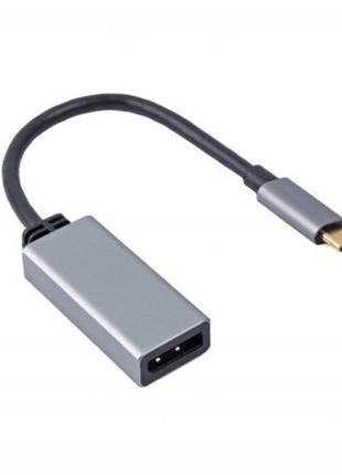 Переходник USB-C to DisplayPort, USB 3.1 Viewcon (TE391)