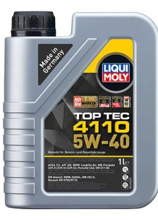 Моторное масло Liqui Moly Top Tec 4110 SAE 5W-40 1л. (21478)