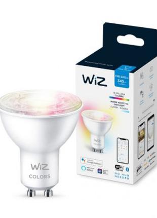 Умная лампочка WiZ GU10 4,7W(50W 400Lm) 2200-6500K RGB Wi-Fi (...