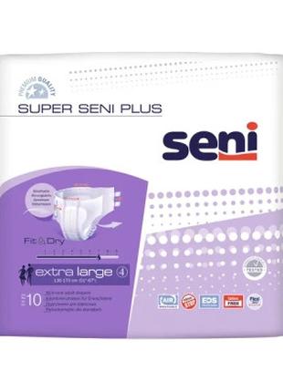 Подгузники для взрослых Seni Super Plus Extra Large 10 шт (590...