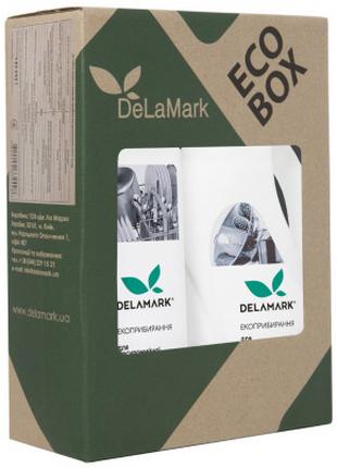 Набор бытовой химии DeLaMark 2 в 1 ср. для мытья посуды 2 л + ...