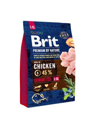 Сухой корм для собак Brit Premium Dog Senior L+XL 3 кг (859560...
