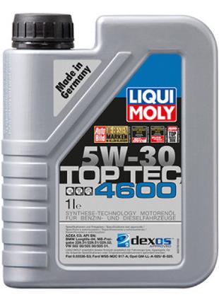 Моторное масло Liqui Moly Top Tec 4600 5W-30 1л. (2315)