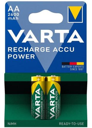 Аккумулятор Varta AA 2600mAh * 2 NI-MH Power (5716101402)