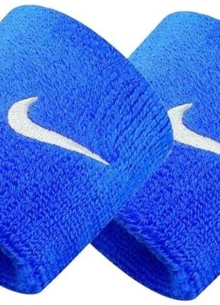 Напульсник Nike SWOOSH WRISTBANDS 2 PK синий Уни OSFM N.NN.04....