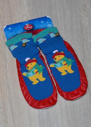 Тапочки-шкарпетки disney 32/33. з бубенцями махрові шкарпетки ...