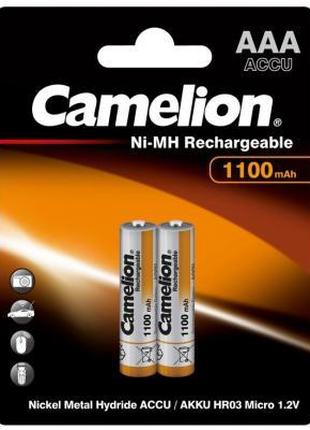 Аккумулятор Camelion AAA 1100mAh Ni-MH * 2 R03-2BL (NH-AAA1100...