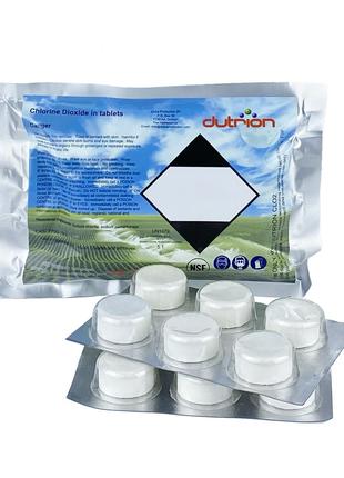 Таблетки для обеззараживания воды Dutrion Диоксид хлора 20 гра...
