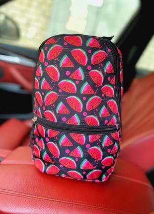 Рюкзак детский-женский красный  (30x27x10)