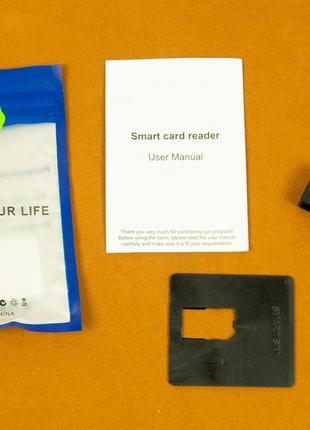 Картридер для смарт карт, SIM IC Card, Smart Sim, Type C