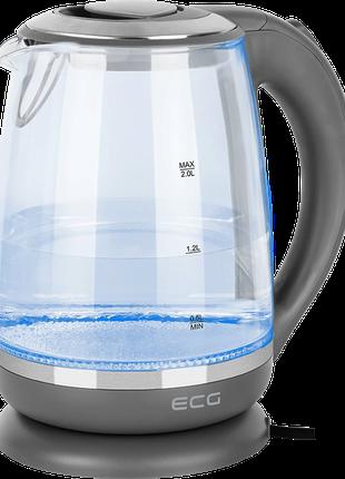 Чайник электрический 2л ECG RK 2020 Grey Glass