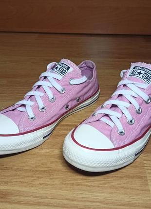 Кеды розовые низкие converse