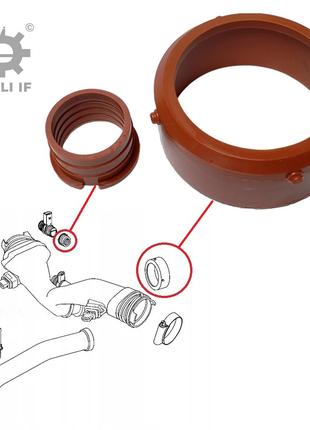 Уплотнитель прокладка патрубка турбины W204 Mercedes A64209400...