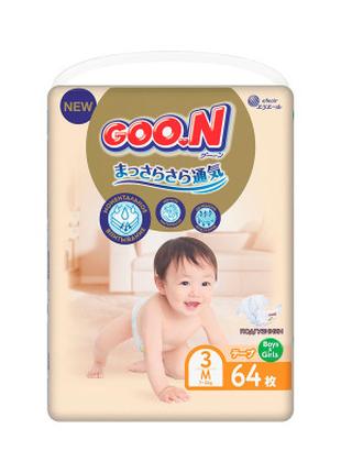 Подгузники GOO.N Premium Soft 7-12 кг размер М на липучках 64 ...