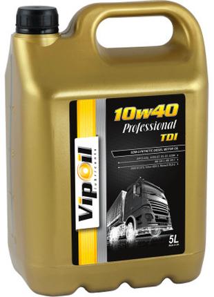 Моторное масло VIPOIL Professional TDI 10W-40 CI-4/SL, 5л (016...