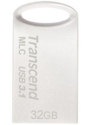 USB флеш накопитель Transcend 32GB JetFlash 720 Silver Plating...