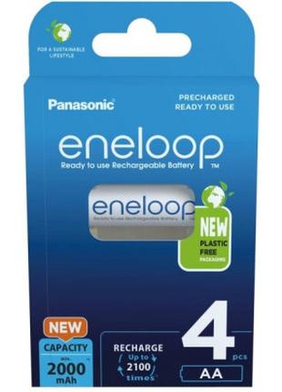 Аккумулятор Panasonic Eneloop AA 2000mAh NI-MH * 4 (BK-3MCDE/4BE)