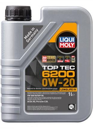 Моторное масло Liqui Moly Top Tec 6200 0W-20 1л. (20787)