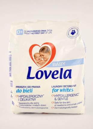 Гипоаллергенный порошок для стирки белой детской одежды Lovela...