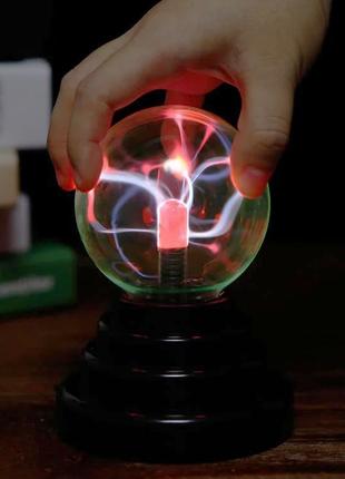 Магический плазменный шар Plasma ball USB
